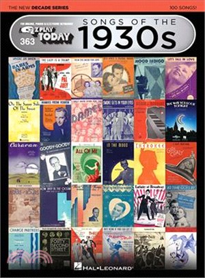 Songs of the 1930s ─ For Organs, Pianos & Electronic Keyboards