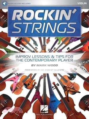 Rockin' Strings ─ Violin: Improv Lessons & Tips for the Contemporary Player - Includes Downloadable Audio