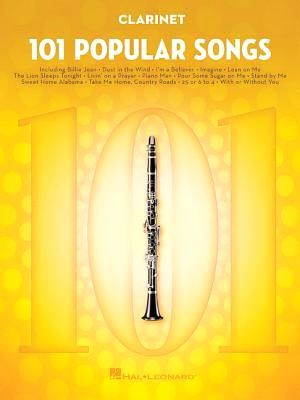 101 Popular Songs Clarinet