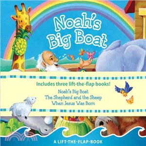 Noahs big boat :the shepherd and the sheep ; noahs big boat ; and when jesus was born.