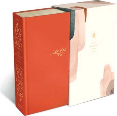 NLT Life Application Study Bible, Third Edition (Red Letter, Hardcover Cloth, Coral)