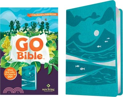 NLT Go Bible for Kids (Leatherlike, Teal Ocean): A Life-Changing Bible for Kids