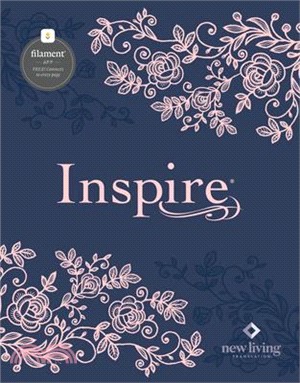 Inspire Bible Nlt, Filament Enabled (Hardcover Leatherlike, Navy)