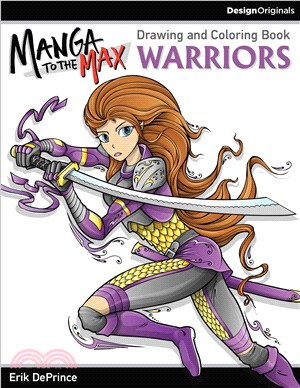 Warriors Drawing and Coloring Book