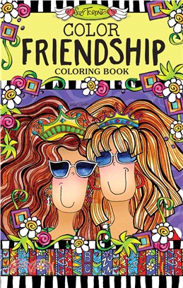 Color Friendship Coloring Book ─ Together We Laugh a Little Louder