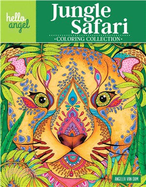 Hello Angel Jungle Safari Coloring Collection