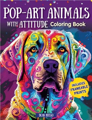 Pop Art Animals Coloring Book：Experience the Stress-Free Brilliance of Coloring Outside the Lines