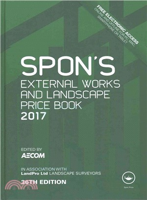 Spon's External Works and Landscape Price Book 2017