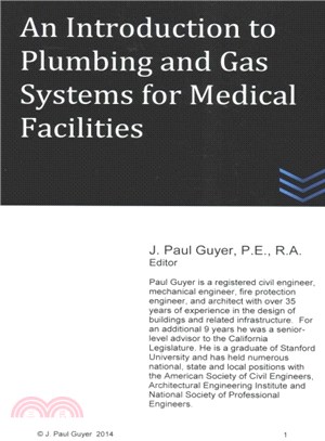 An Introduction to Plumbing and Gas Systems for Medical Facilities