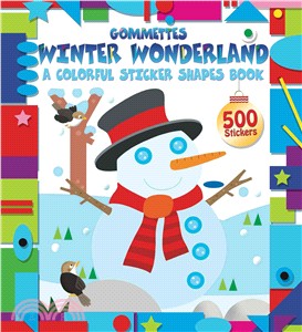 Winter Wonderland ─ A Colorful Sticker Shapes Book