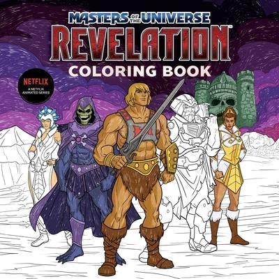 Masters of the Universe: Revelation Official Coloring Book (Essential Gift for Fans)