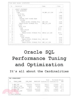 Oracle SQL Performance Tuning and Optimization ― It's All About the Cardinalities