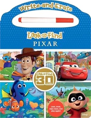 Pixar: Write-And-Erase Look and Find
