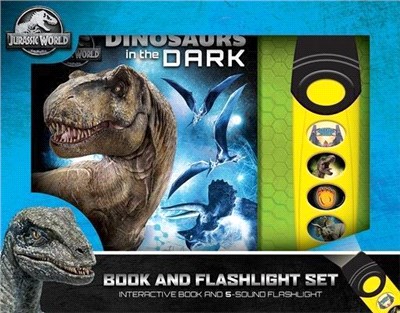 Jurassic World: Dinosaurs in the Dark: Book and Flashlight Set