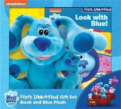 Blue`s Clues and You: First Look and Find Gift Set: Book and Blue Plush