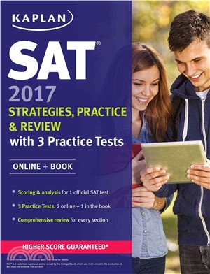 Sat 2017 Strategies, Practice, and Review + Online ─ With 3 Practice Tests