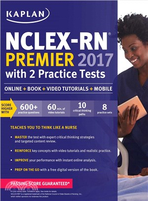 NCLEX-RN Premier with 2 Practice Tests 2017 ─ Online + Book + Video Tutorials + Mobile