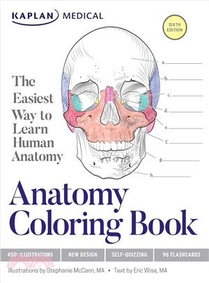 Kaplan Anatomy Coloring Book ─ The Easiest Way to Learn Human Anatomy