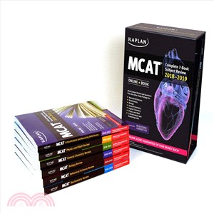 MCAT Complete 7-Book Subject Review 2018-2019 ─ Online + Book