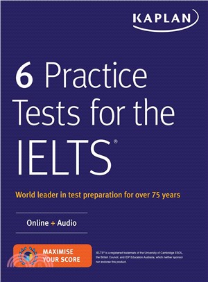 6 practice tests for the IELTS.