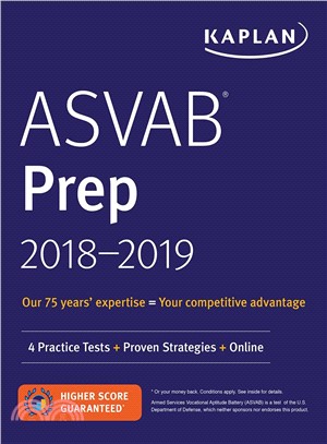Kaplan Asvab Prep 2018-2019 ─ 4 Practice Tests + Proven Strategies + Online
