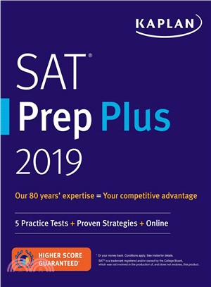 Sat Prep Plus 2019 + Online Access Card ― 5 Practice Tests and Proven Strategies