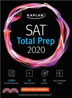 Kaplan Sat Total Prep 2020 ― 5 Practice Tests + Proven Strategies + Online + Video