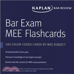 Bar Exam Flashcards Mee ― Multistate Essay Exam