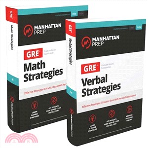 Gre Math & Verbal Strategies Set ― Effective Strategies & Practice from 99th Percentile Instructors