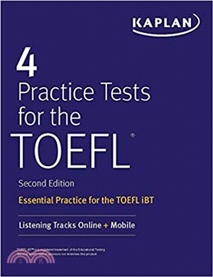 Kaplan Test Prep : 4 Practice Tests For the toEFL