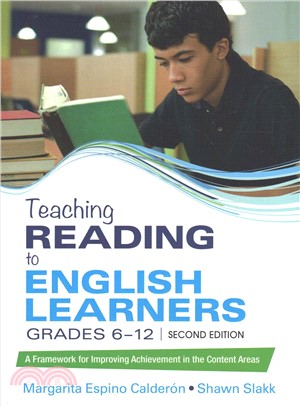 Teaching Reading to English Learners, Grades 6 - 12:A Framework for Improving Achievement in the Content Areas
