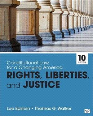 Constitutional Law for a Changing America ― Rights, Liberties, and Justice