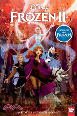 Disney Frozen and Frozen 2 - the Story of the Movie in Comics (Graphic Novel)