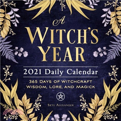Witch's Year 2021 Daily Calendar