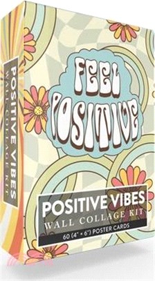 Positive Vibes Wall Collage Kit: 60 (4 × 6) Poster Cards