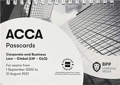 ACCA Corporate and Business Law (Global)：Passcards