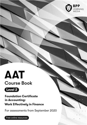 AAT Work Effectively in Finance (Synoptic Assessment)：Course Book