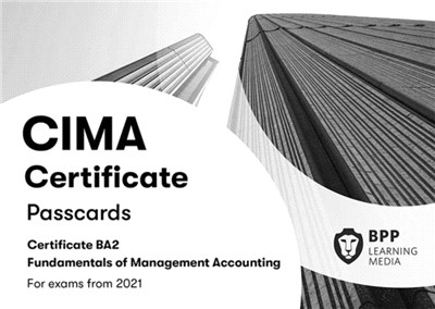 CIMA BA2 Fundamentals of Management Accounting：Passcards