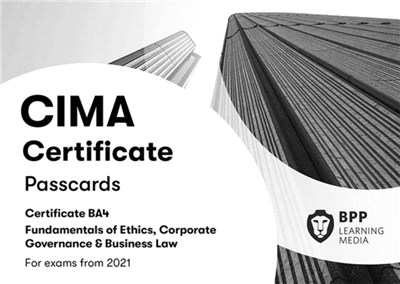 CIMA BA4 Fundamentals of Ethics, Corporate Governance and Business Law：Passcards