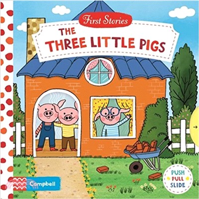 The Three Little Pigs (First Stories)(硬頁推拉書)