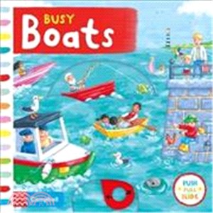 Busy Boats (硬頁推拉書)
