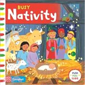 Busy Nativity (硬頁推拉書)