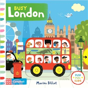 Busy London (硬頁推拉書)