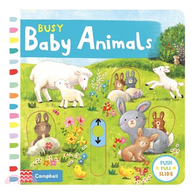 Busy Baby Animals (硬頁推拉書)