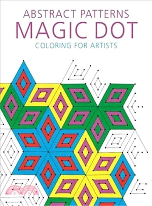 Abstract Patterns Adult Coloring Book ─ Magic Dot Adult Coloring for Artists