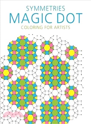 Symmetries Adult Coloring Book ─ Magic Dot Adult Coloring for Artists