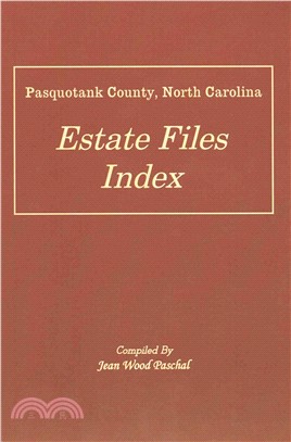 Pasquotank County, North Carolina Estate Files Index