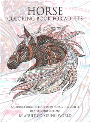 Horse Coloring Book for Adults