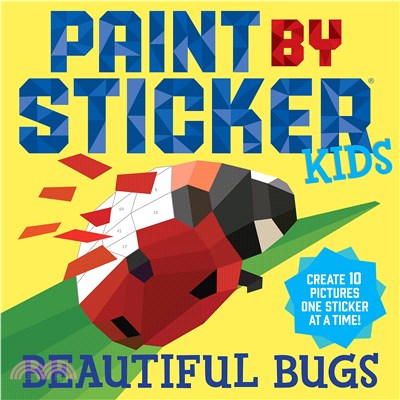 Paint by Sticker Kids: Beautiful Bugs (貼紙書)