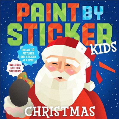 Paint by Sticker Kids: Christmas (貼紙書)